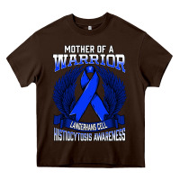 Chocolate Brown langerhans cell histiocytosis awareness mother support ribbo sweatshir Heavy Core Tee - linhVisuals