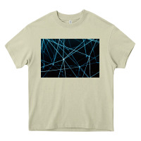 Mossy network background Heavy Core Tee - linhVisuals