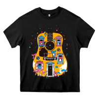 Black courtney barnett müsic Heavy Core Tee - linhVisuals