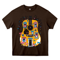 Chocolate Brown courtney barnett müsic Heavy Core Tee - linhVisuals