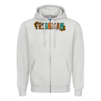 Dove Grey freshman Zipper Hoodie - Jasminsmagicworld