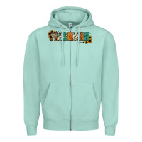 Seafoam freshman Zipper Hoodie - Jasminsmagicworld