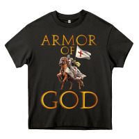 Asphalt armor of god ephesians bible verse Heavy Core Tee - linhVisuals