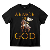 Black armor of god ephesians bible verse Heavy Core Tee - linhVisuals