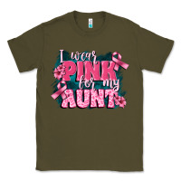 Army Green i wear pink for my aunt Classic Tee - FaDigitalArtStudio