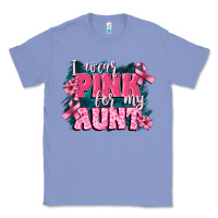 Colony Blue i wear pink for my aunt Classic Tee - FaDigitalArtStudio