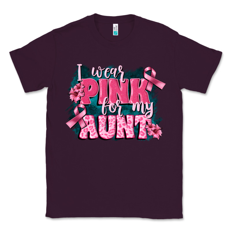 I Wear Pink For My Aunt Classic Tee by FaDigitalArtStudio | Teevron
