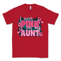 Red i wear pink for my aunt Classic Tee - FaDigitalArtStudio