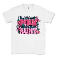 White i wear pink for my aunt Classic Tee - FaDigitalArtStudio