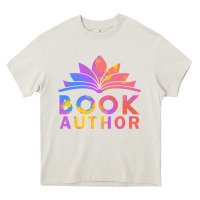 Cream book author funny author book writing Heavy Core Tee - linhVisuals