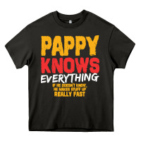 Asphalt pappy knows everything Heavy Core Tee - linhVisuals