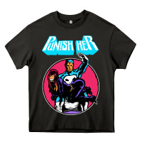 Asphalt superhero punish her Heavy Core Tee - linhVisuals