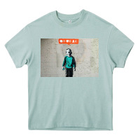 Arona banksy nobody likes me boy Heavy Core Tee - linhVisuals