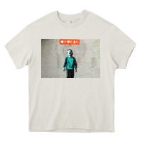 Cream banksy nobody likes me boy Heavy Core Tee - linhVisuals