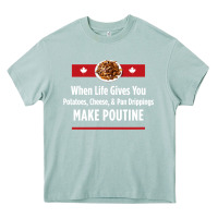 Arona canada poutine quebec recipe french Heavy Core Tee - linhVisuals