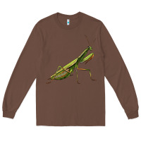 Chestnut mantis Long Sleeve Tee - LillyAllenDesigns