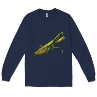 Navy mantis Long Sleeve Tee - LillyAllenDesigns