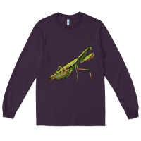 Plum mantis Long Sleeve Tee - LillyAllenDesigns