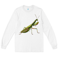 White mantis Long Sleeve Tee - LillyAllenDesigns