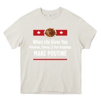 Cream canada poutine quebec recipe french Heavy Core Tee - linhVisuals