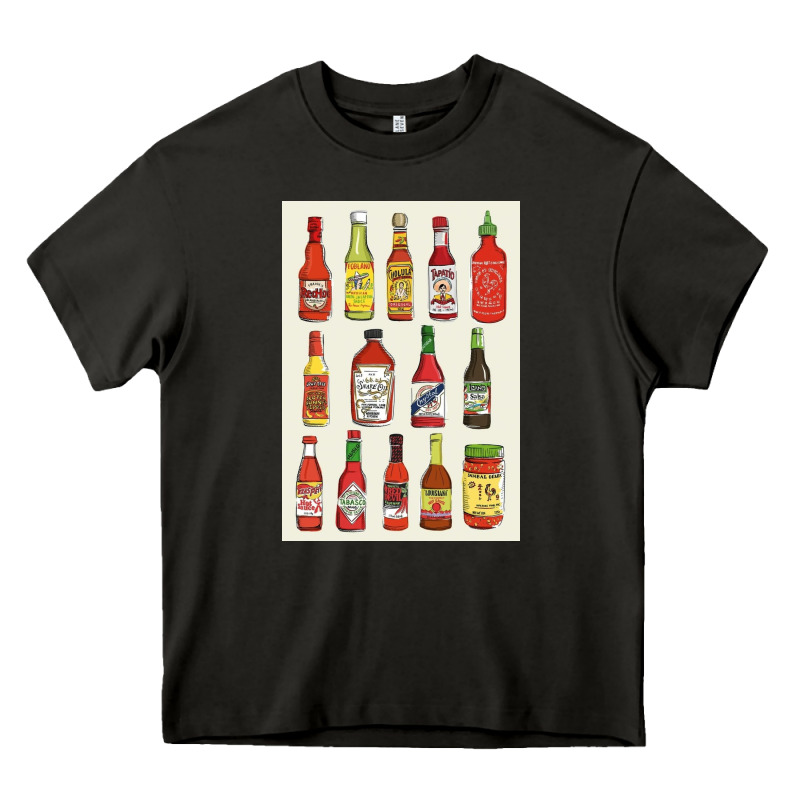 Hot Sauce Heavy Core Tee by linhVisuals | Teevron