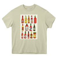 Mossy hot sauce Heavy Core Tee - linhVisuals