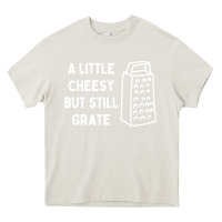 Cream Cheesy But Still Grate Funny Pun Heavy Core Tee - linhVisuals
