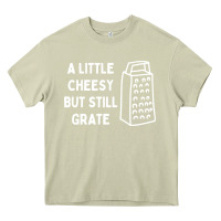Mossy Cheesy But Still Grate Funny Pun Heavy Core Tee - linhVisuals