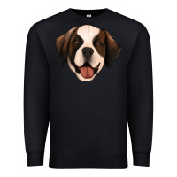 Black st bernard Premium Sweatshirt - Jasminsmagicworld