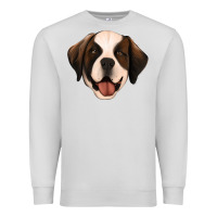 Dove Grey st bernard Premium Sweatshirt - Jasminsmagicworld