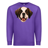 Purple st bernard Premium Sweatshirt - Jasminsmagicworld