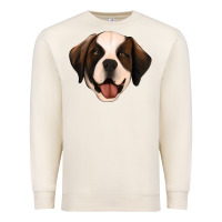 Sandshell st bernard Premium Sweatshirt - Jasminsmagicworld