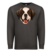 Smoke st bernard Premium Sweatshirt - Jasminsmagicworld