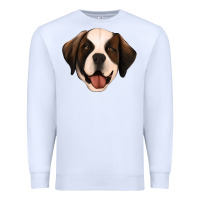 White st bernard Premium Sweatshirt - Jasminsmagicworld
