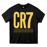 Black CR7 Cristiano Rocnaldo Portugal Heavy Core Tee - linhVisuals