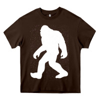 Chocolate Brown bigfoot t  shirt bigfoot   i believe bigfoot t  shirt Heavy Core Tee - linhVisuals