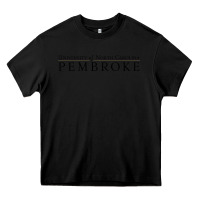 Black University of North Carolin Pembroke Heavy Core Tee - linhVisuals