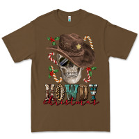 Cacao howdy christmas skull Premium Tee - FaDigitalArtStudio