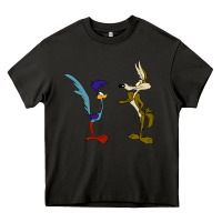 Coyote And The Road Runner Heavy Core Tee | Teevron