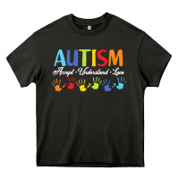 Asphalt autism t  shirt accept understand love autism awareness t  shirt Heavy Core Tee - linhVisuals