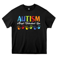 Autism T  Shirt Accept Understand Love Autism Awareness T  Shirt Heavy Core Tee | Teevron