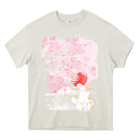 Cream japan t  shirt sakura cat t  shirt Heavy Core Tee - linhVisuals