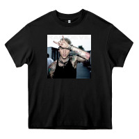 Black Mgk Heavy Core Tee - linhVisuals