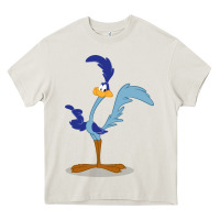 Cream roadrunner Heavy Core Tee - linhVisuals
