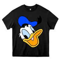 Black donal duck Heavy Core Tee - linhVisuals