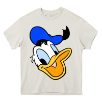Cream donal duck Heavy Core Tee - linhVisuals