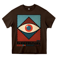 Chocolate Brown tash sultana müsïc Heavy Core Tee - linhVisuals