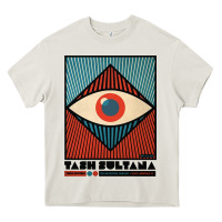 Cream tash sultana müsïc Heavy Core Tee - linhVisuals