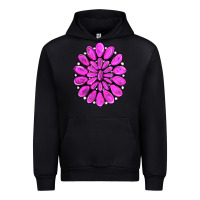 Black pink gemstone Urban Hoodie - RanaPortraitStore