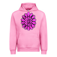 Fuchsia Pink pink gemstone Urban Hoodie - RanaPortraitStore